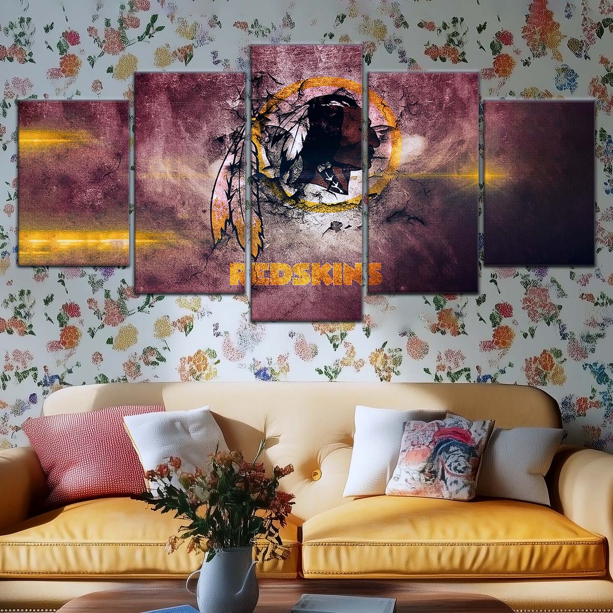 American Football Wall Art - AF5260 - Washington Redskins - NFL Football Team - American Football Poster - American Football Canvas