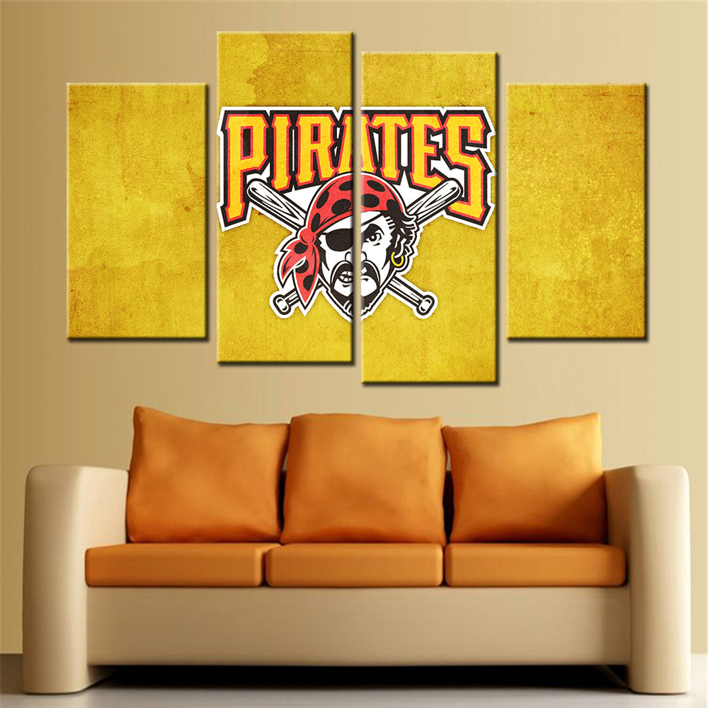Baseball Canvas Wall Art - BB5031 - Pittsburgh Pirates