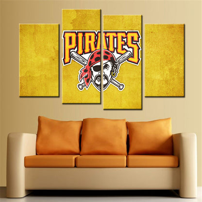 Baseball Canvas Wall Art - BB5031 - Pittsburgh Pirates