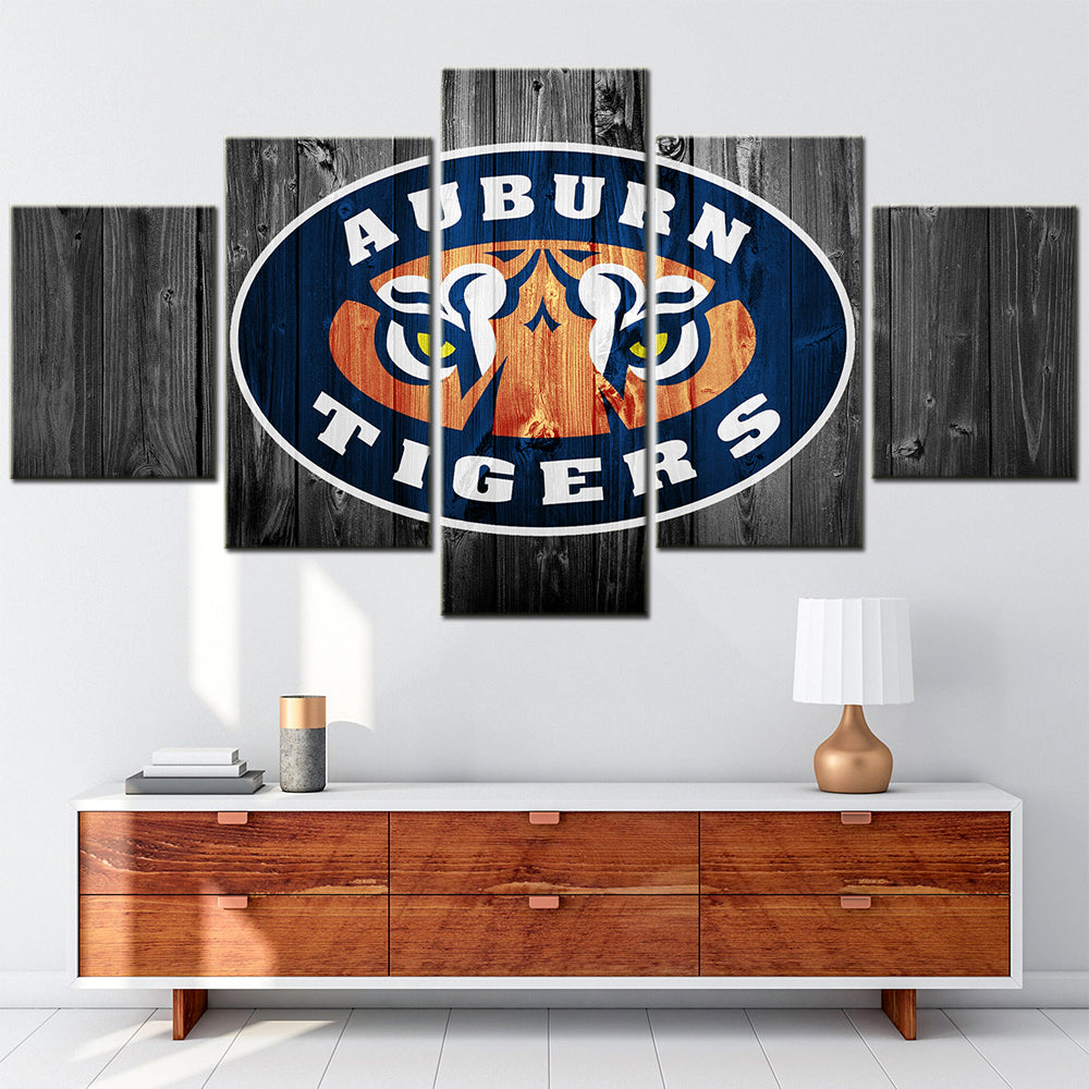 Baseball - 5 Pieces Wall Art - BB5001 - Auburn Tigers Baseball - Baseball Poster - Baseball Canvas