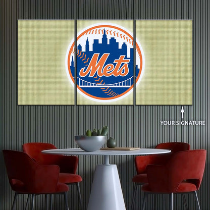 Baseball Canvas Wall Art - BB5049 - New York Mets