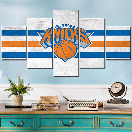 Basketball Canvas Wall Art - BK5018 - New York Knicks Team