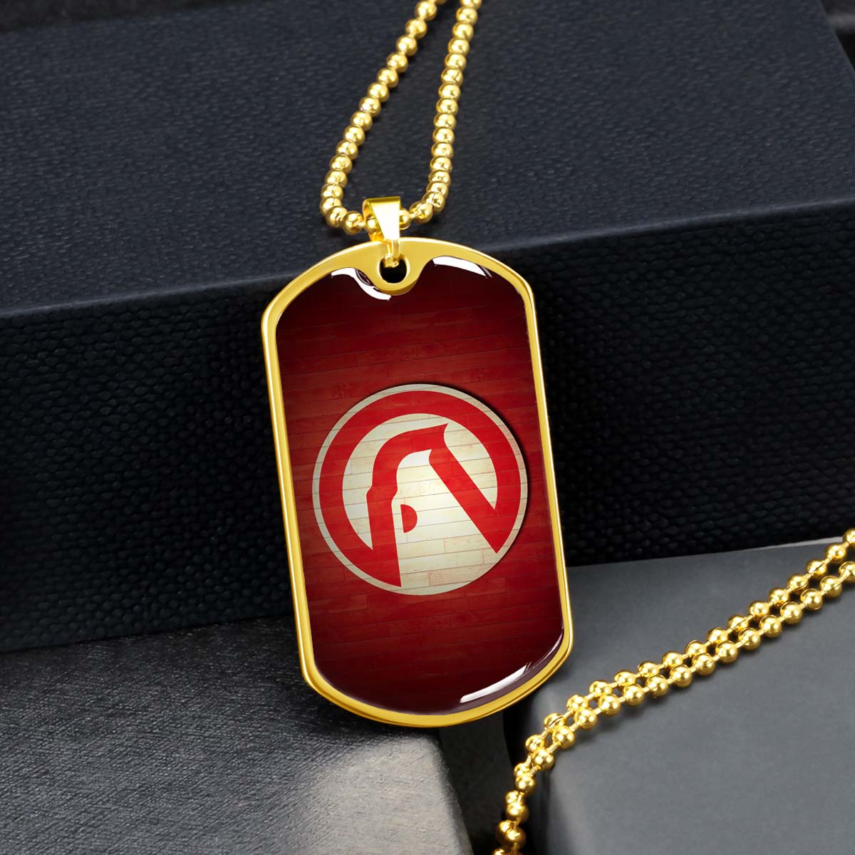 Basketball - BKD001 - Atlanta Hawks Sports - Basketball Dog Tag - Military Ball Chain - Luxury Dog Tag