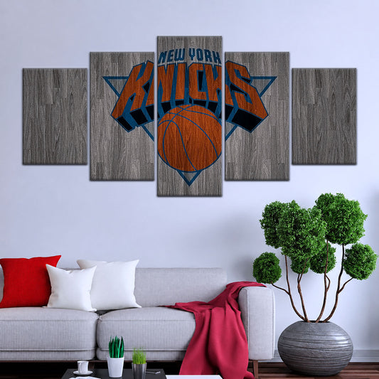 Basketball Canvas Wall Art - BK5043 - New York Knicks Sports