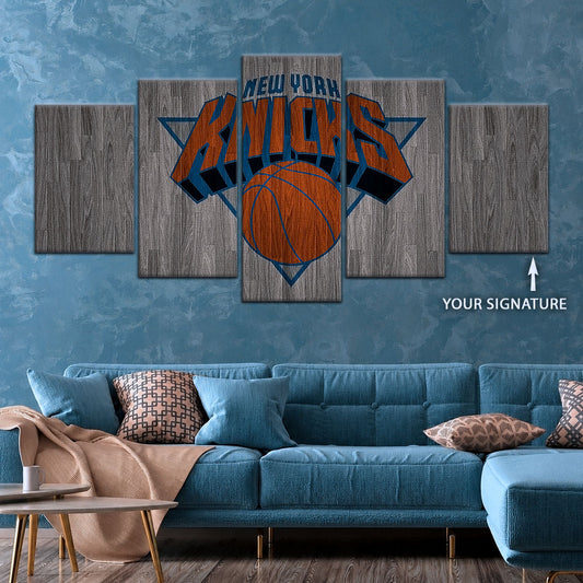 Basketball Canvas Wall Art - BK5043 - New York Knicks Sports