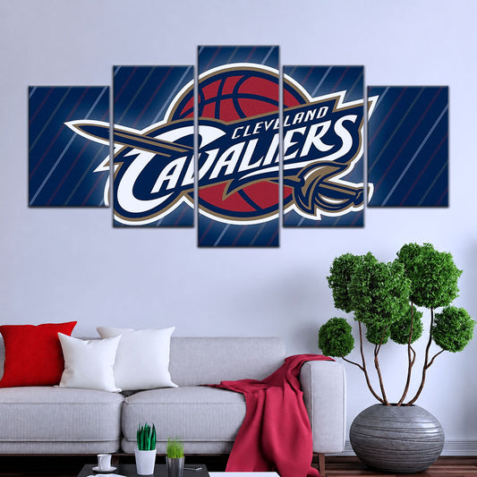 Basketball Canvas Wall Art - BK5050 - Cleveland Cavaliers