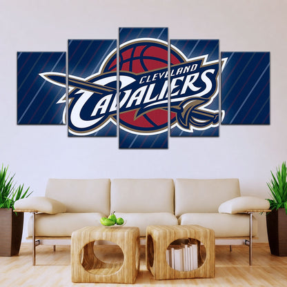 Basketball Canvas Wall Art - BK5050 - Cleveland Cavaliers