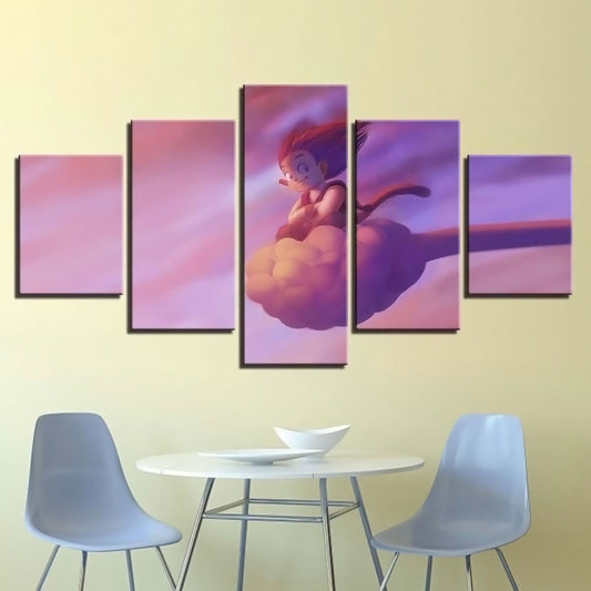 Dragon Ball - 5 Pieces Wall Art - Kid Goku - Dragon Ball Poster - Dragon Ball Canvas