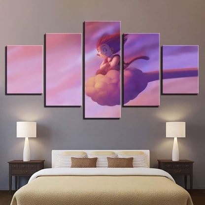 Dragon Ball - 5 Pieces Wall Art - Kid Goku - Dragon Ball Poster - Dragon Ball Canvas