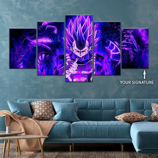 Dragon Ball Super Canvas Wall Art - DR5112 - Ultra Ego Vegeta