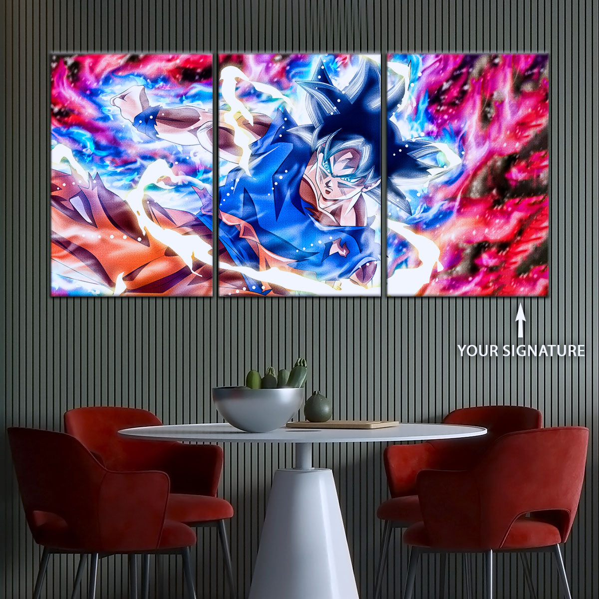 Dragon Ball Super Canvas Wall Art - DR5092 - Ultra Instinct Goku