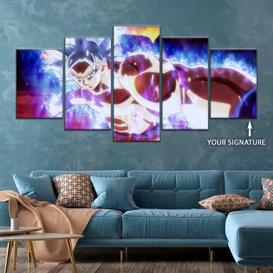 Dragon Ball Super Canvas Wall Art - DR5100 - Ultra Instinct Goku