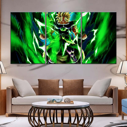 Dragon Ball Wall Art - DR5021 - Broly Unleashed - Dragon Ball Super - Dragon Ball Poster - Dragon Ball Canvas