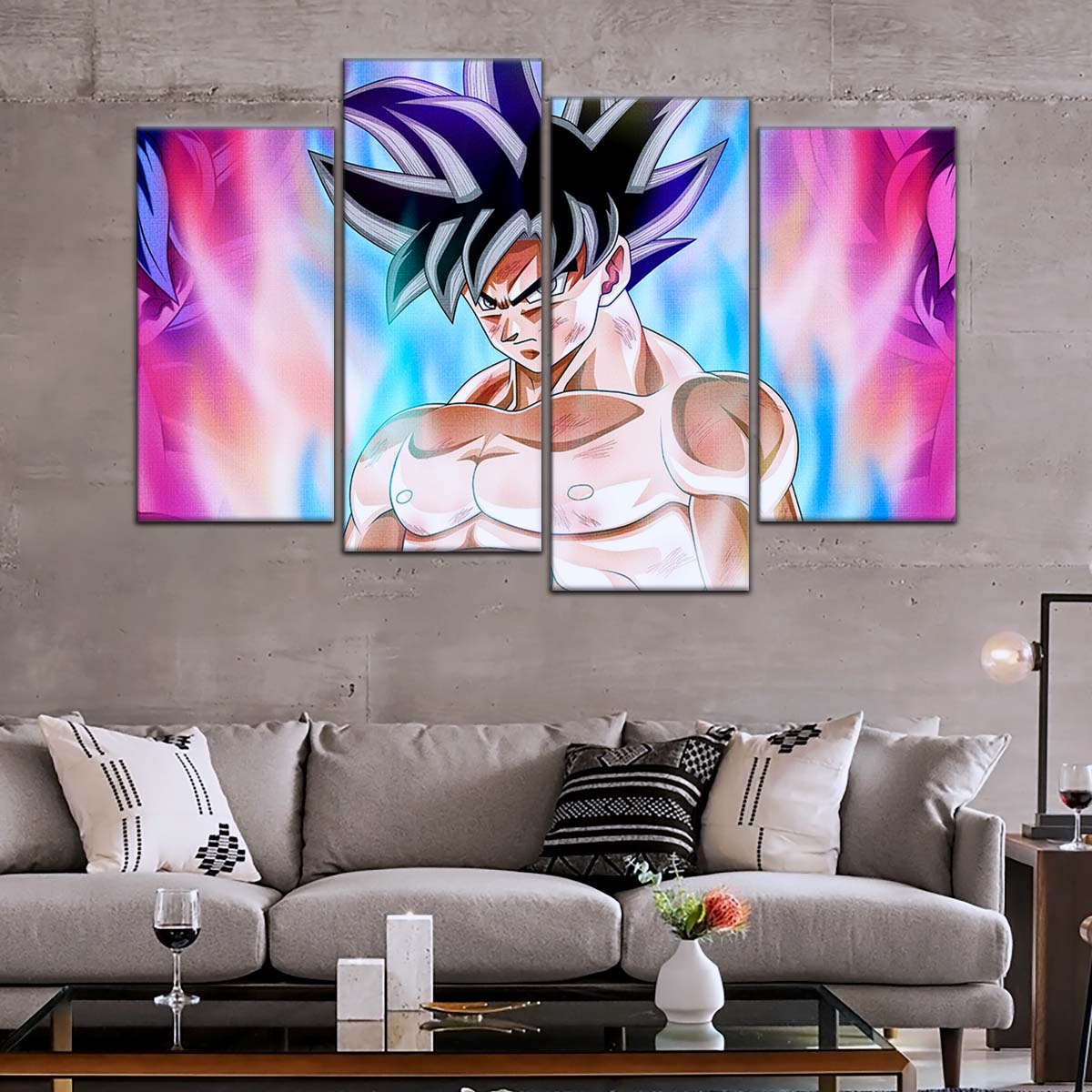 Dragon Ball Wall Art - DR5077 - Goku Unleashed Power - Dragon Ball Super - Dragon Ball Poster - Dragon Ball Canvas