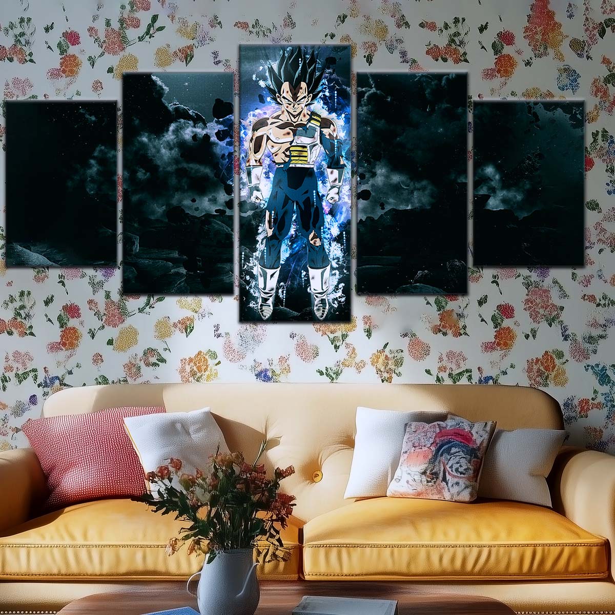 Dragon Ball Wall Art - DR5103 - Mastered Ultra Instinct Vegeta - Dragon Ball Super - Dragon Ball Poster - Dragon Ball Canvas