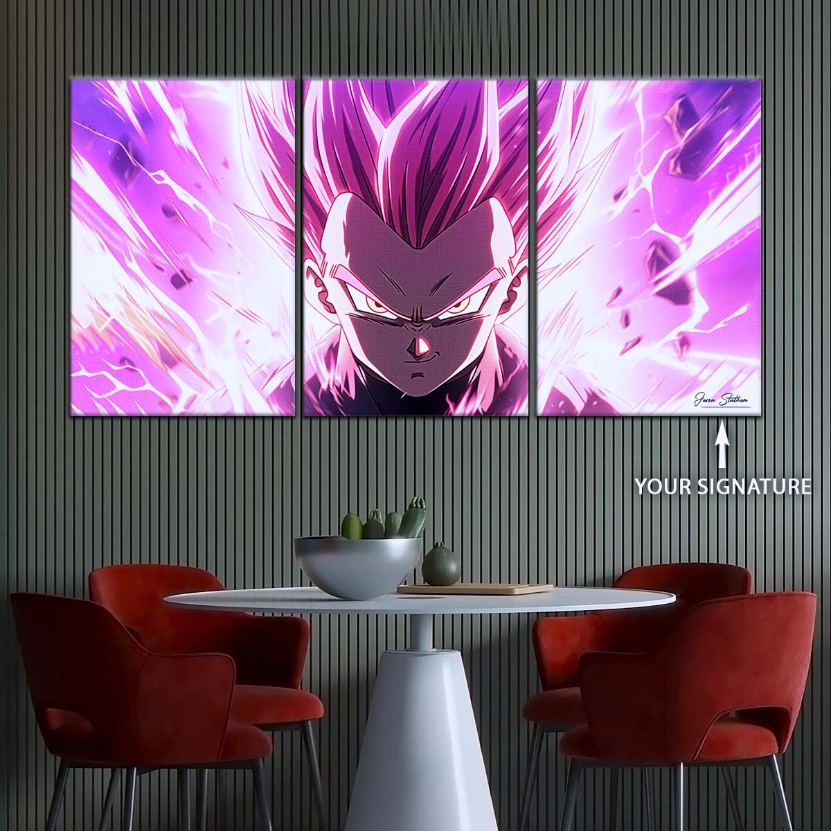 Dragon Ball Wall Art - DR5126 - Vegeta Ultra Ego - Dragon Ball Super - Dragon Ball Poster - Dragon Ball Canvas
