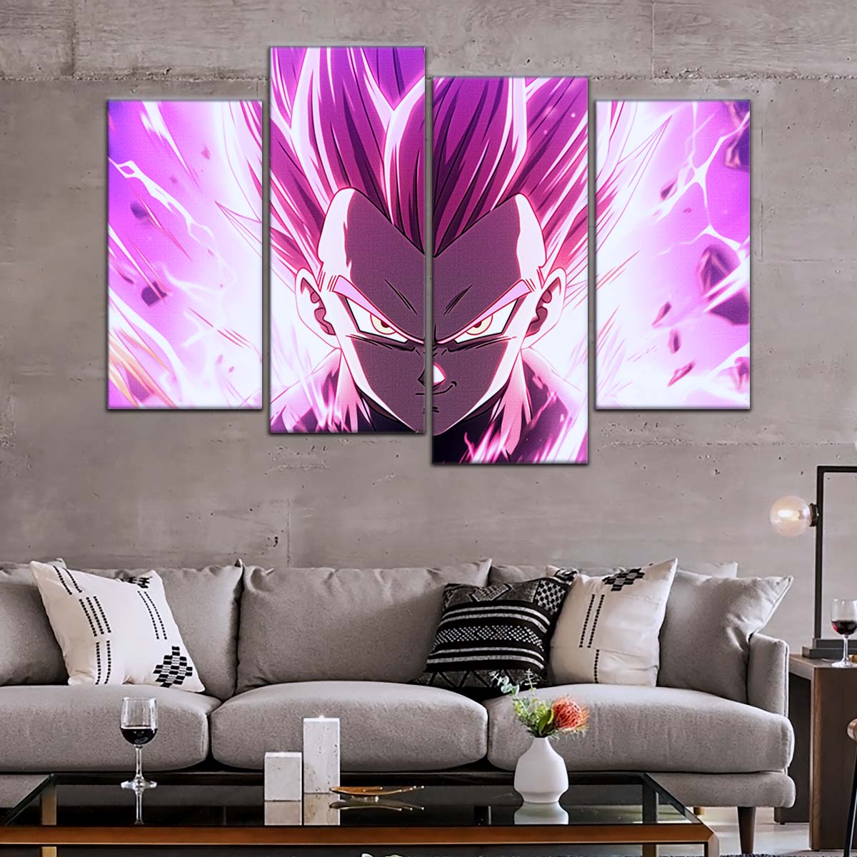 Dragon Ball Wall Art - DR5126 - Vegeta Ultra Ego - Dragon Ball Super - Dragon Ball Poster - Dragon Ball Canvas