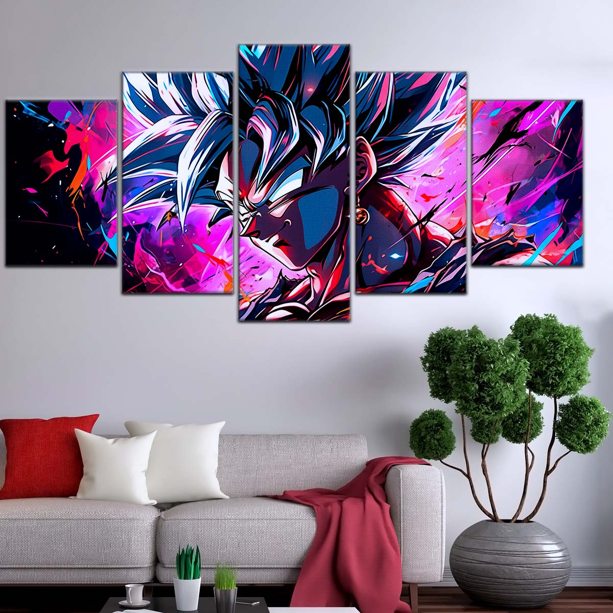 Dragon Ball Wall Art - DR5128 - Vegito - Super Saiyan - DBZ - Dragon Ball Poster - Dragon Ball Canvas