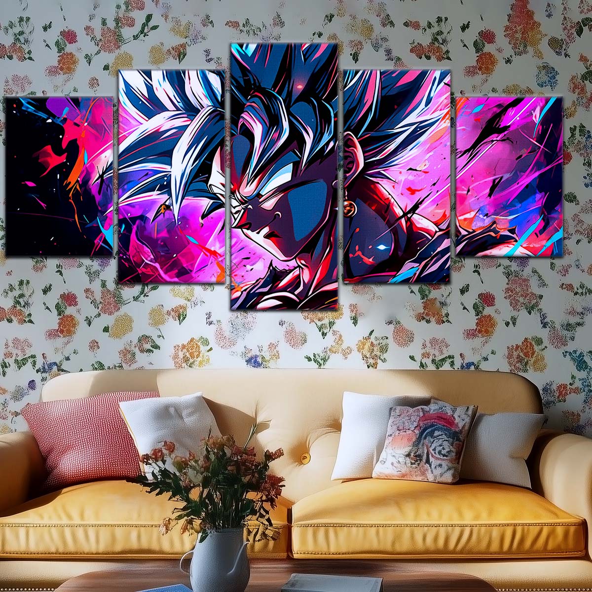 Dragon Ball Wall Art - DR5128 - Vegito - Super Saiyan - DBZ - Dragon Ball Poster - Dragon Ball Canvas