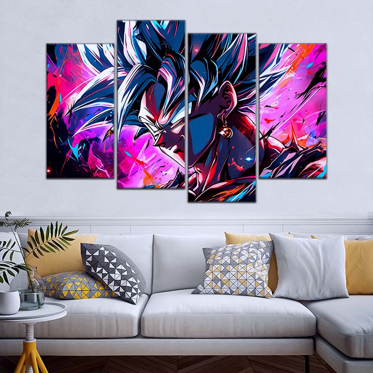 Dragon Ball Wall Art - DR5128 - Vegito - Super Saiyan - DBZ - Dragon Ball Poster - Dragon Ball Canvas