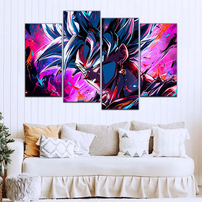 Dragon Ball Wall Art - DR5128 - Vegito - Super Saiyan - DBZ - Dragon Ball Poster - Dragon Ball Canvas