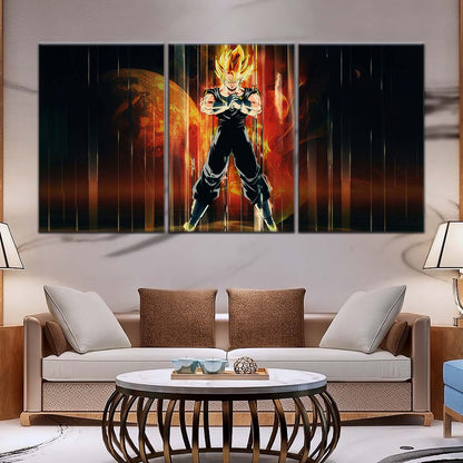 Dragon Ball Wall Art - DR5129 - Vegito - Super Saiyan - DBZ - Dragon Ball Poster - Dragon Ball Canvas