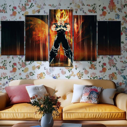 Dragon Ball Wall Art - DR5129 - Vegito - Super Saiyan - DBZ - Dragon Ball Poster - Dragon Ball Canvas