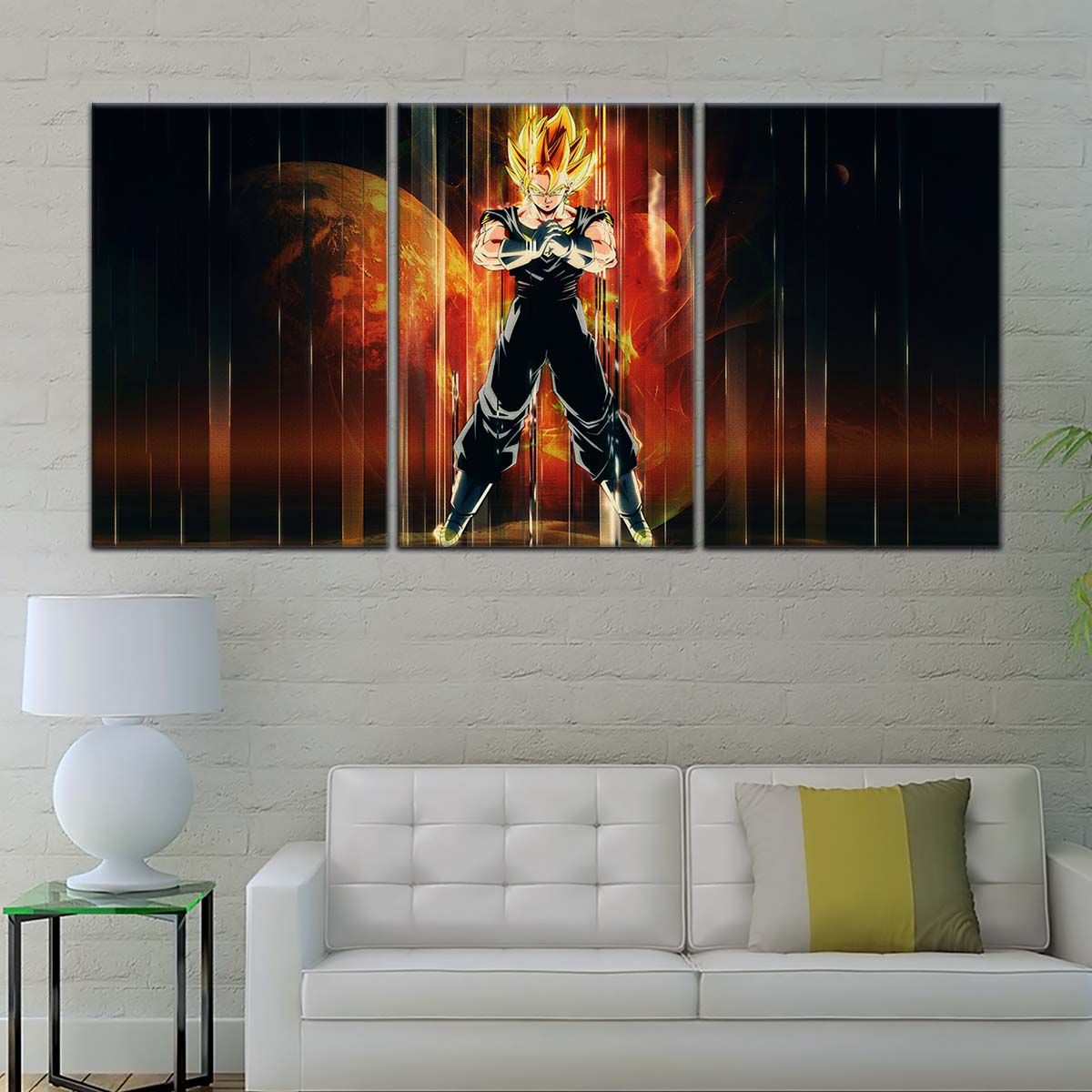 Dragon Ball Wall Art - DR5129 - Vegito - Super Saiyan - DBZ - Dragon Ball Poster - Dragon Ball Canvas