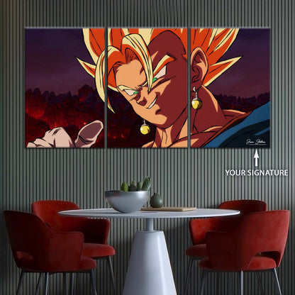 Dragon Ball Wall Art - DR5130 - Vegito - Super Saiyan - Dragon Ball Super - Dragon Ball Poster - Dragon Ball Canvas