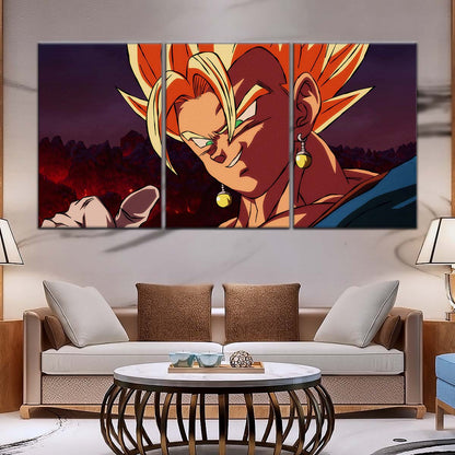 Dragon Ball Wall Art - DR5130 - Vegito - Super Saiyan - Dragon Ball Super - Dragon Ball Poster - Dragon Ball Canvas
