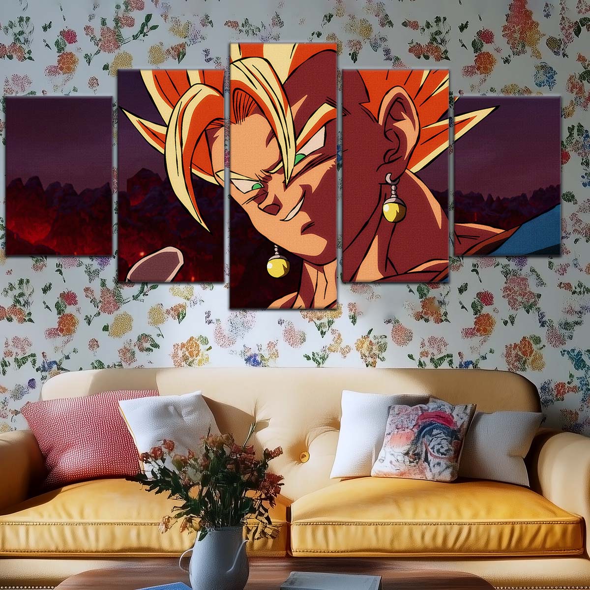 Dragon Ball Wall Art - DR5130 - Vegito - Super Saiyan - Dragon Ball Super - Dragon Ball Poster - Dragon Ball Canvas
