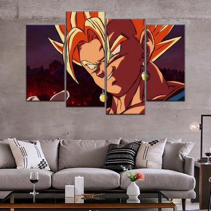 Dragon Ball Wall Art - DR5130 - Vegito - Super Saiyan - Dragon Ball Super - Dragon Ball Poster - Dragon Ball Canvas