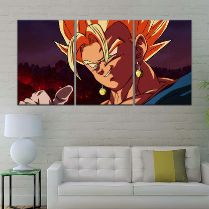 Dragon Ball Wall Art - DR5130 - Vegito - Super Saiyan - Dragon Ball Super - Dragon Ball Poster - Dragon Ball Canvas