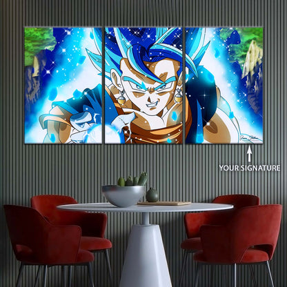 Dragon Ball Wall Art - DR5131 - Vegito - Super Saiyan Blue - Dragon Ball Super - Dragon Ball Poster - Dragon Ball Canvas