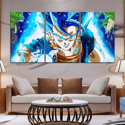 Dragon Ball Wall Art - DR5131 - Vegito - Super Saiyan Blue - Dragon Ball Super - Dragon Ball Poster - Dragon Ball Canvas