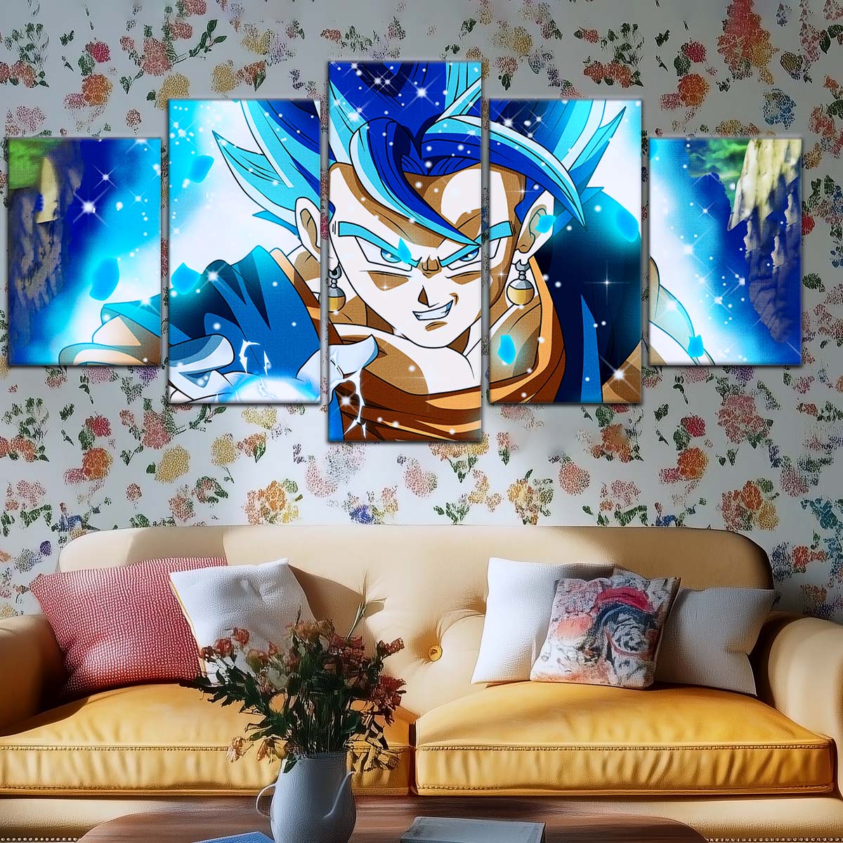 Dragon Ball Wall Art - DR5131 - Vegito - Super Saiyan Blue - Dragon Ball Super - Dragon Ball Poster - Dragon Ball Canvas