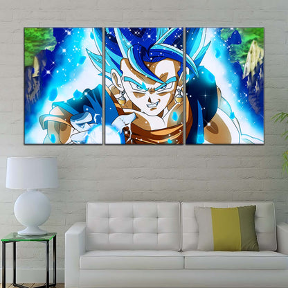 Dragon Ball Wall Art - DR5131 - Vegito - Super Saiyan Blue - Dragon Ball Super - Dragon Ball Poster - Dragon Ball Canvas