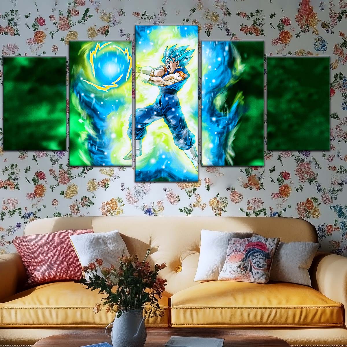 Dragon Ball Wall Art - DR5132 - Vegito Kamehameha - Dragon Ball Super - Dragon Ball Poster - Dragon Ball Canvas