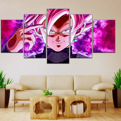Dragon Ball Wall Art - DR5134 - Zamasu & Black Goku - Super Saiyan Rose - Dragon Ball Super - Dragon Ball Poster - Dragon Ball Canvas