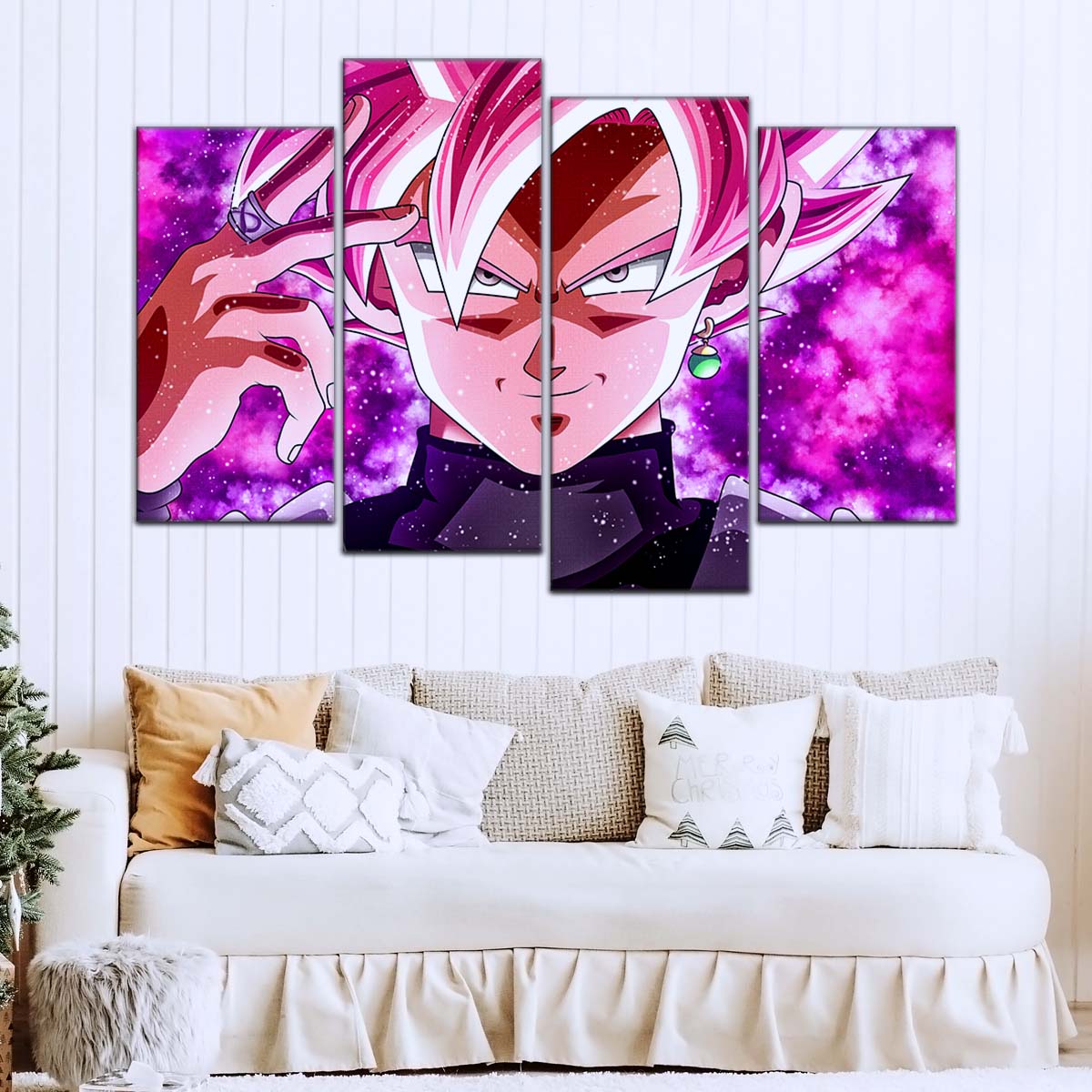 Dragon Ball Wall Art - DR5134 - Zamasu & Black Goku - Super Saiyan Rose - Dragon Ball Super - Dragon Ball Poster - Dragon Ball Canvas