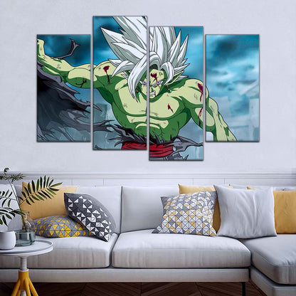 Dragon Ball Wall Art - DR5136 - Zamasu Epic Battle - Dragon Ball Super - Dragon Ball Poster - Dragon Ball Canvas