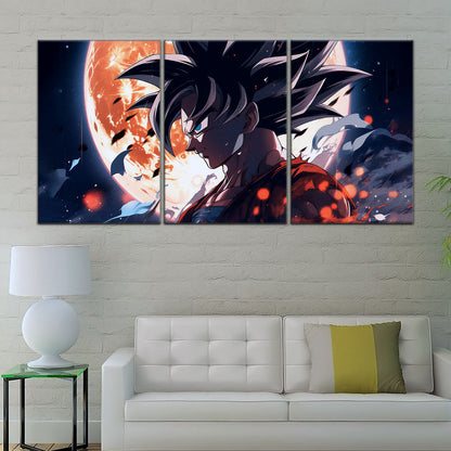 Dragon Ball Super Canvas Wall Art - DR5025 - Super Saiyan Goku