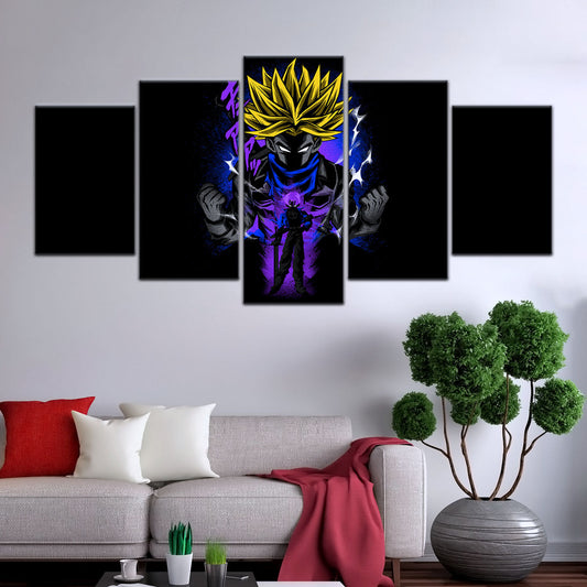 Dragon Ball Canvas Wall Art - DR5108 - Future Trunks Super Saiyan