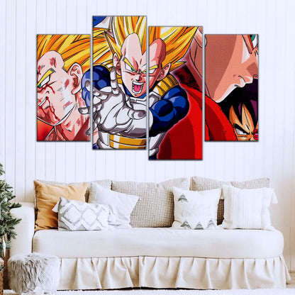 Dragon Ball Canvas Wall Art - DR5117 - Majin Vegeta - Super Saiyan