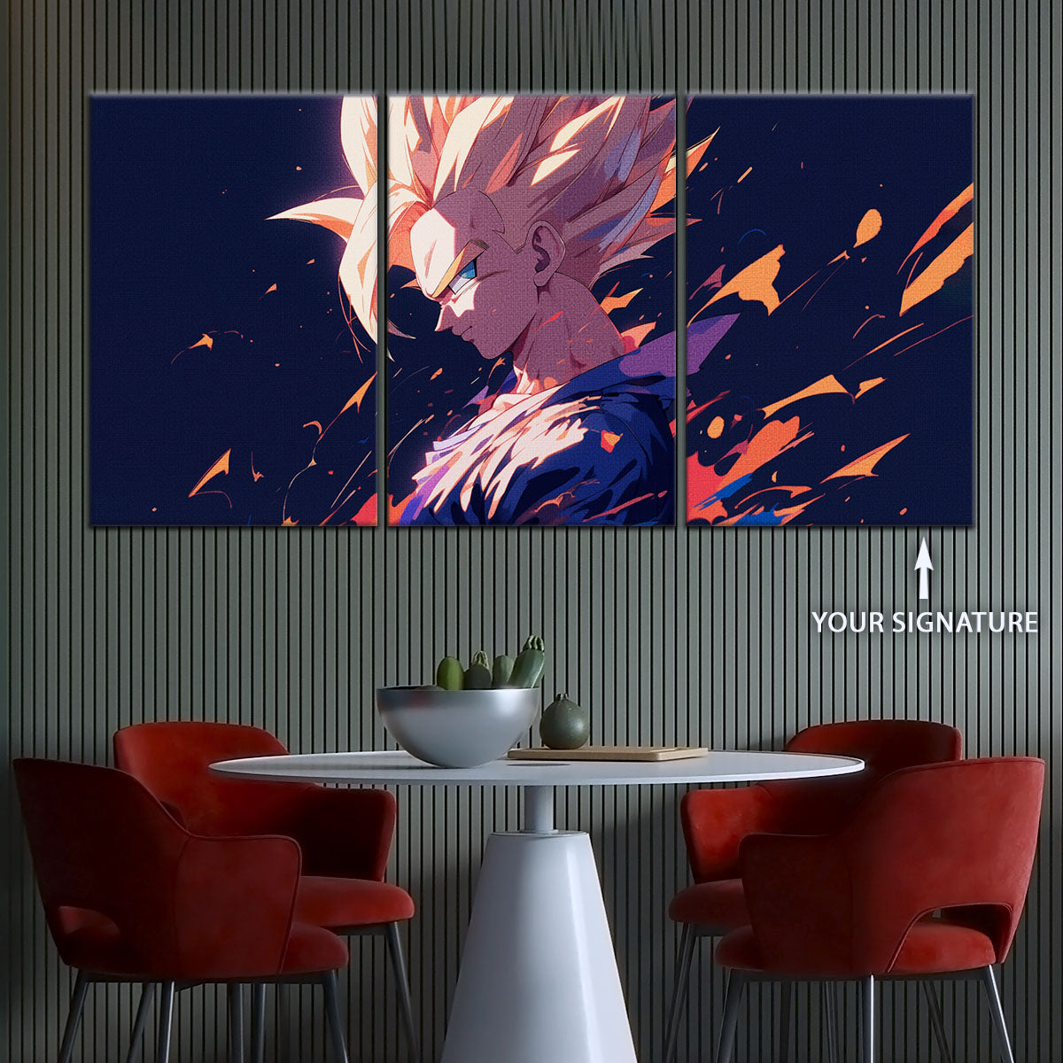 Dragon Ball Canvas Wall Art - DR5033 - Super Saiyan Gohan
