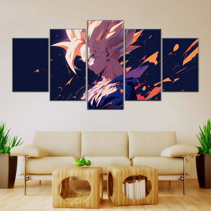 Dragon Ball Canvas Wall Art - DR5033 - Super Saiyan Gohan