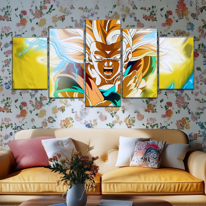 Dragon Ball Canvas Wall Art- DR5046 - Super Saiyan Goku