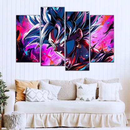 Dragon Ball Canvas Wall Art - DR5128 - Super Saiyan Vegito