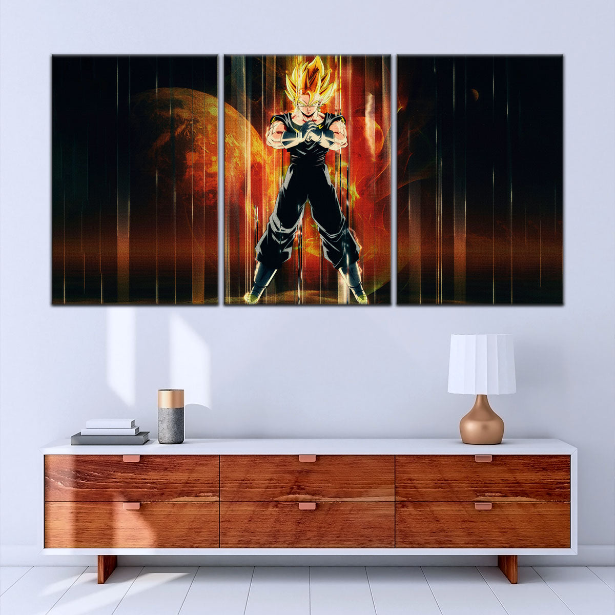 Dragon Ball Canvas Wall Art - DR5129 - Super Saiyan Vegito