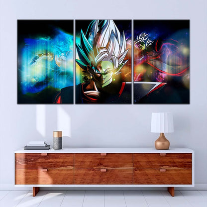 Dragon Ball Wall Art - DR5138 - Zamasu Epic Battle - Zamasu Vs Vegito - Dragon Ball Super - Dragon Ball Poster - Dragon Ball Canvas